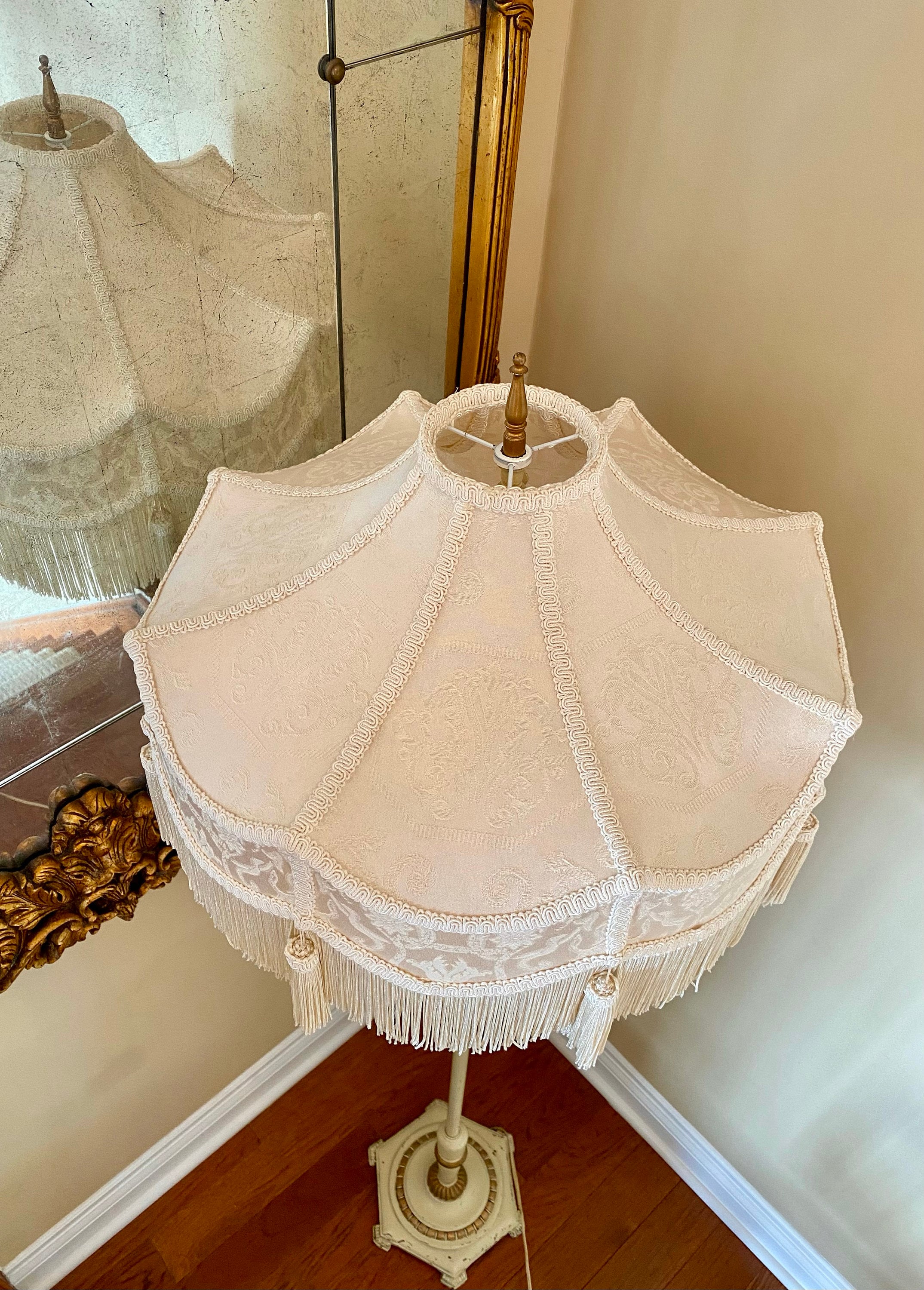Vintage candelabra floor lamp deals