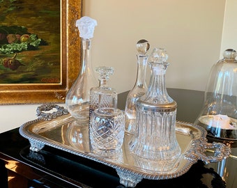 Large Vintage Silver Plated Tray