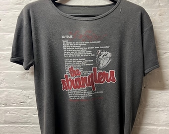 vintage band shirt the stranglers
