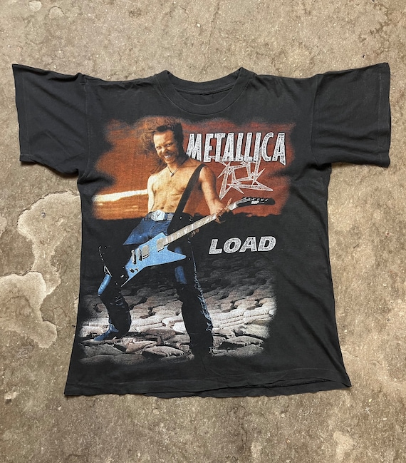 Vintage Metallica Load 1996 T Shirt - Etsy Vintage Metallica Load 1996 T Shirt - Etsy