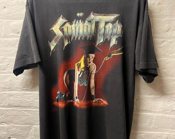 Vintage 1992 Spinal Tap Band T-Shirt, Bitch School Tee (XL)