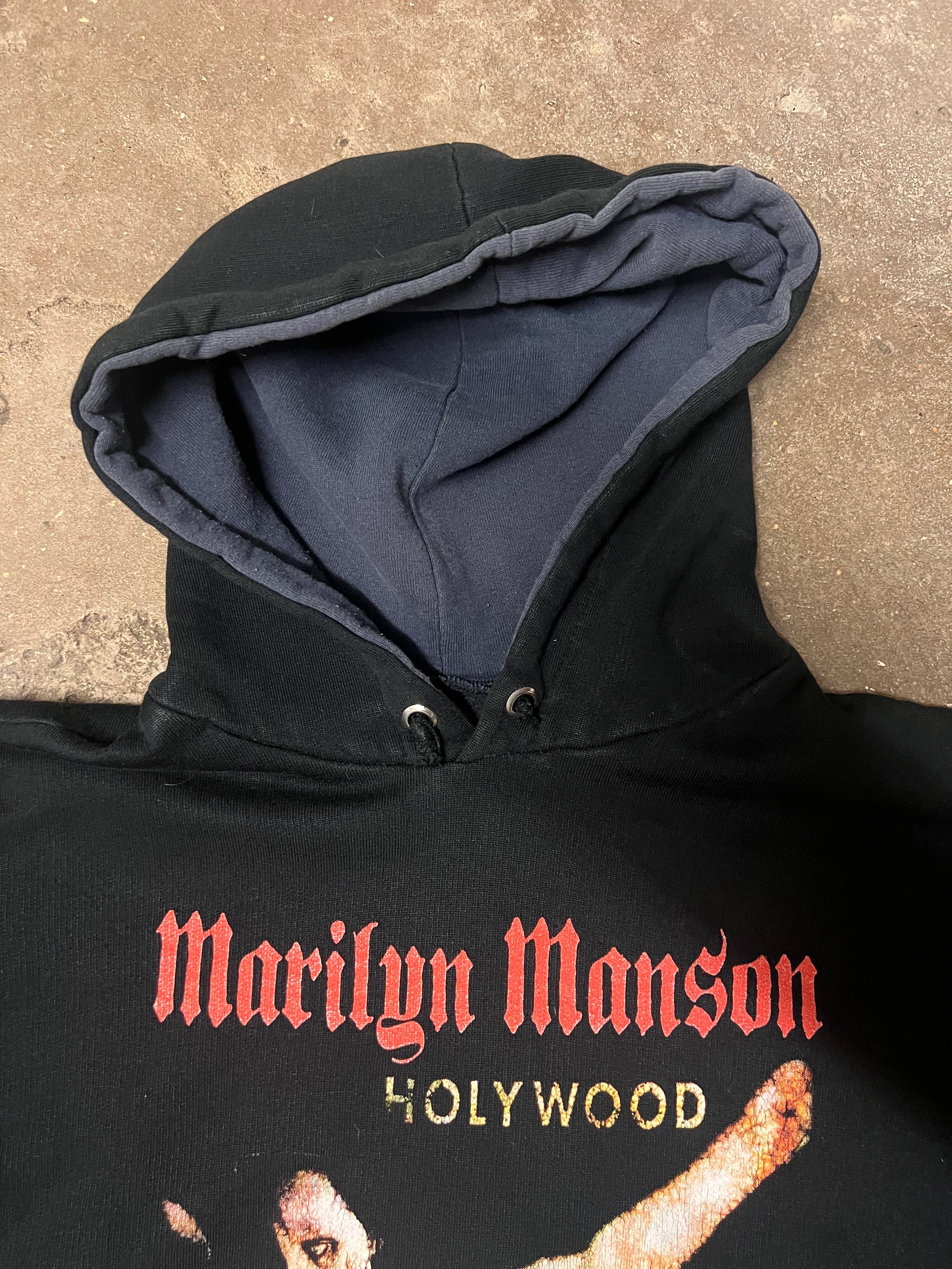 Marilyn Manson Vintage Hoodie - Etsy
