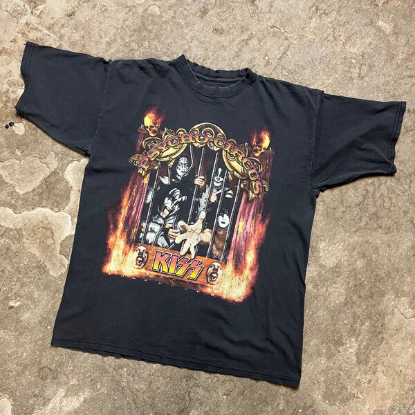 Led Zeppelin Kiss Shirt Etsy