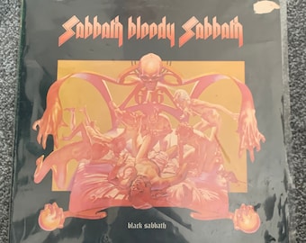 Vintage Black Sabbath 'Sabbath Bloody Sabbath' Vinyl, England Press