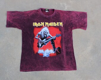 Iron Maiden vintage band shirt