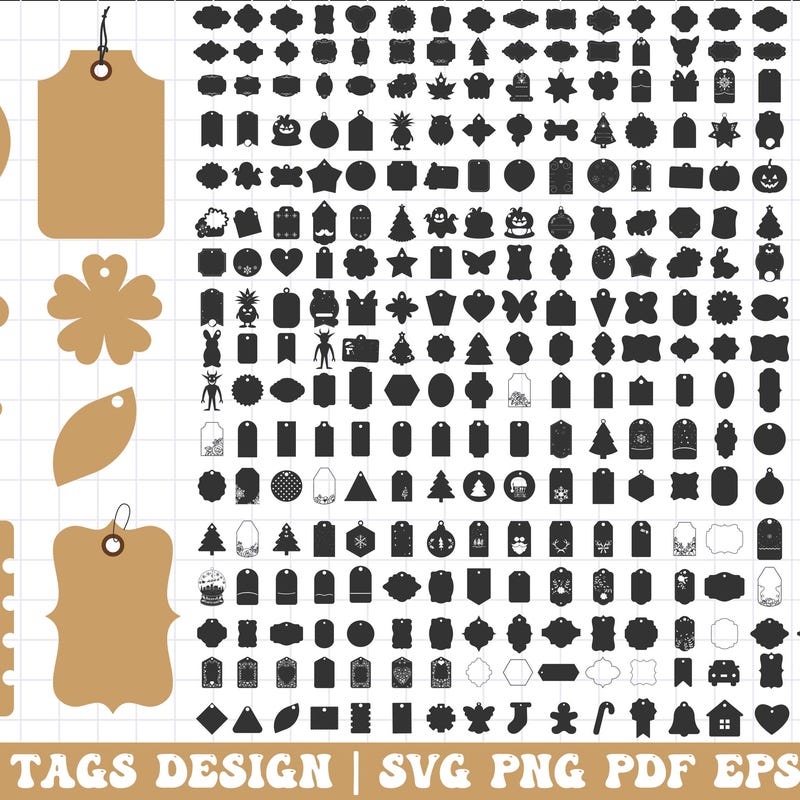 Small Tag Svgs - Etsy
