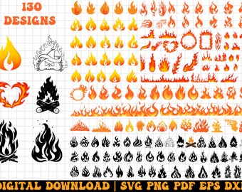 Fire SVG Bundle, Fire ClipArt, Fire Svg Files, Fire Flames Svg, Flames Frame Svg, Fire Frame Svg, Fire Png , FIRE SVG , fire eps