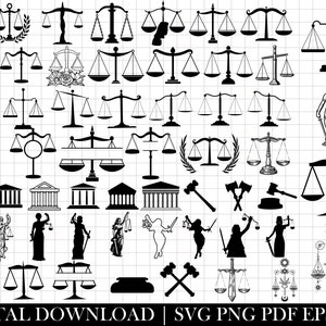 6 Antique Silver Tone Scale Of Justice Charms - P139 For Jewelry Making