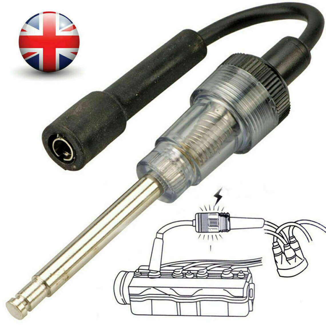 Car Spark Plug Pick up Coil Tester Ignition Diagnostic Tester Etsy UK