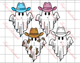 Cowboy fantôme svg png téléchargement numérique