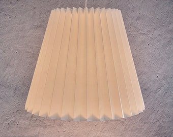 Empire pleated lampshade, pendant Origami, modern, geometric lighting, bedroom light, japandi, Scandinavian, minimalistic statement lamp,