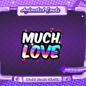 Bubble Mod Love Twitch Emote Mod Love Text Discord Emote 