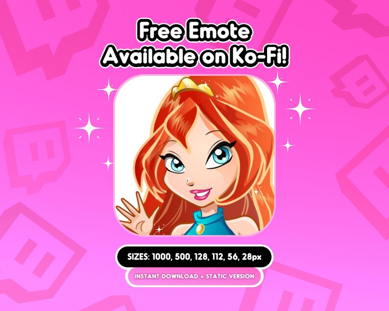 Animiertes + Statisches Jubel Emote | Wein Twittch Stream Emote | Sofort Download Bild 4