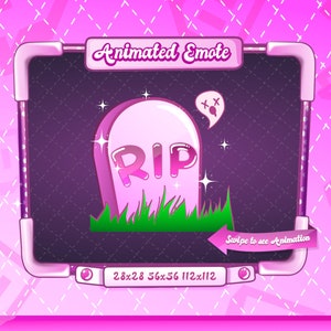 EMOTE ANIMATA + STATICA / strappa, emote strappata animata, strappa emote scintillante, strappa emote per gli streamer Discord e Twitch