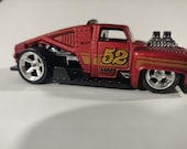 Hot Wheels Custom Erikenstein Toy Truck (Kroger Exclusive) With Custom Mags and Real Rubber Tires