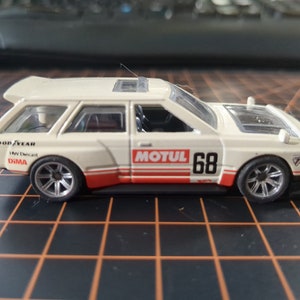 Hot Wheels Nissan Maxima Station Wagon Drift Car With Upgraded Wheels and Tires