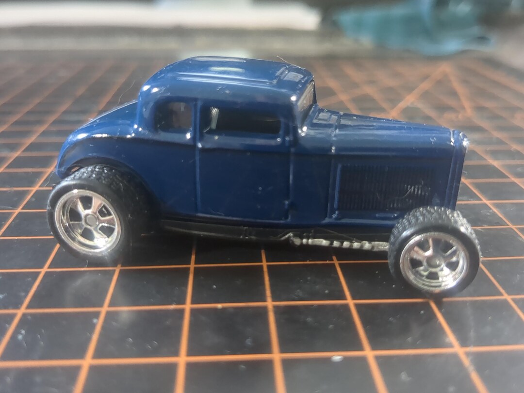 Matchbox Custom 1932 Ford Coupe Hot Rod With Custom Wheels & Rubber ...