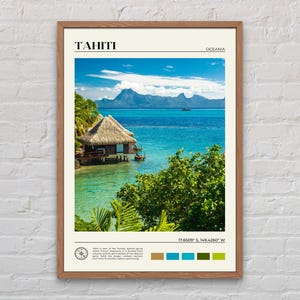 Real Photo, Tahiti Print, Tahiti Wall Art, Tahiti Poster, Tahiti Photo, Tahiti Poster Print, Tahiti Wall Decor, Oceania Poster Print