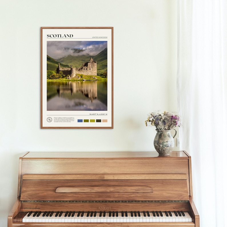 Real Photo, Scotland Print, Scotland Wall Art, Scotland Poster, Scotland Photo, Scotland Poster Print, Scotland Wall Decor, UK Print image 4