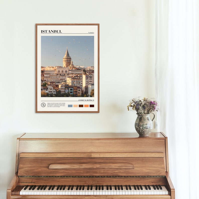 Istanbul Print Istanbul Wall Art Istanbul Poster Istanbul Etsy