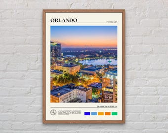 Real Photo, Orlando Print, Orlando Wall Art, Orlando Poster, Orlando Photo, Orlando Poster Print, Orlando Wall Decor, Florida Poster