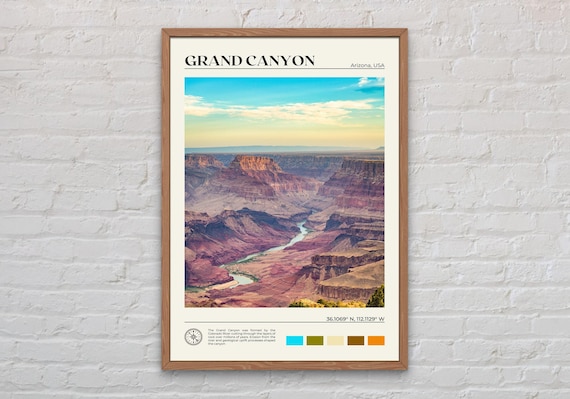 Real Photo, Grand Canyon Print, Grand Canyon Wall Art, Grand Canyon Poster, Grand Canyon Photo, Grand Canyon Wall Decor, Arizona