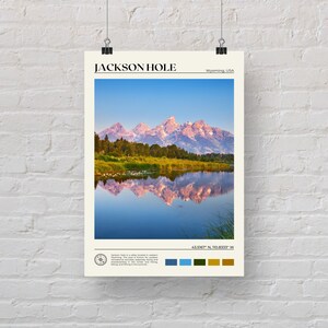 Real Photo, Jackson Hole Print, Jackson Hole Wall Art, Jackson Hole Poster, Jackson Hole Photo, Jackson Hole Wall Decor, Wyoming image 5