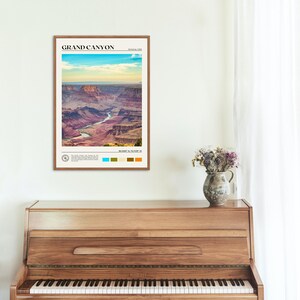 Real Photo, Grand Canyon Print, Grand Canyon Wall Art, Grand Canyon Poster, Grand Canyon Photo, Grand Canyon Wall Decor, Arizona image 4