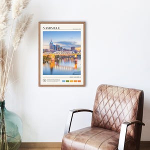 Real Photo, Nashville Print, Nashville Wall Art, Nashville Poster, Nashville Photo, Nashville Poster Print, Nashville Wall Decor image 2