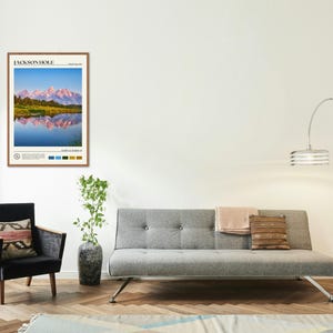 Real Photo, Jackson Hole Print, Jackson Hole Wall Art, Jackson Hole Poster, Jackson Hole Photo, Jackson Hole Wall Decor, Wyoming image 3