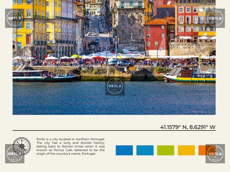 Real Photo, Porto Print, Porto Wall Art, Porto Poster, Porto Photo, Porto Poster Print, Porto Wall Decor, Portugal Poster, Europe image 6