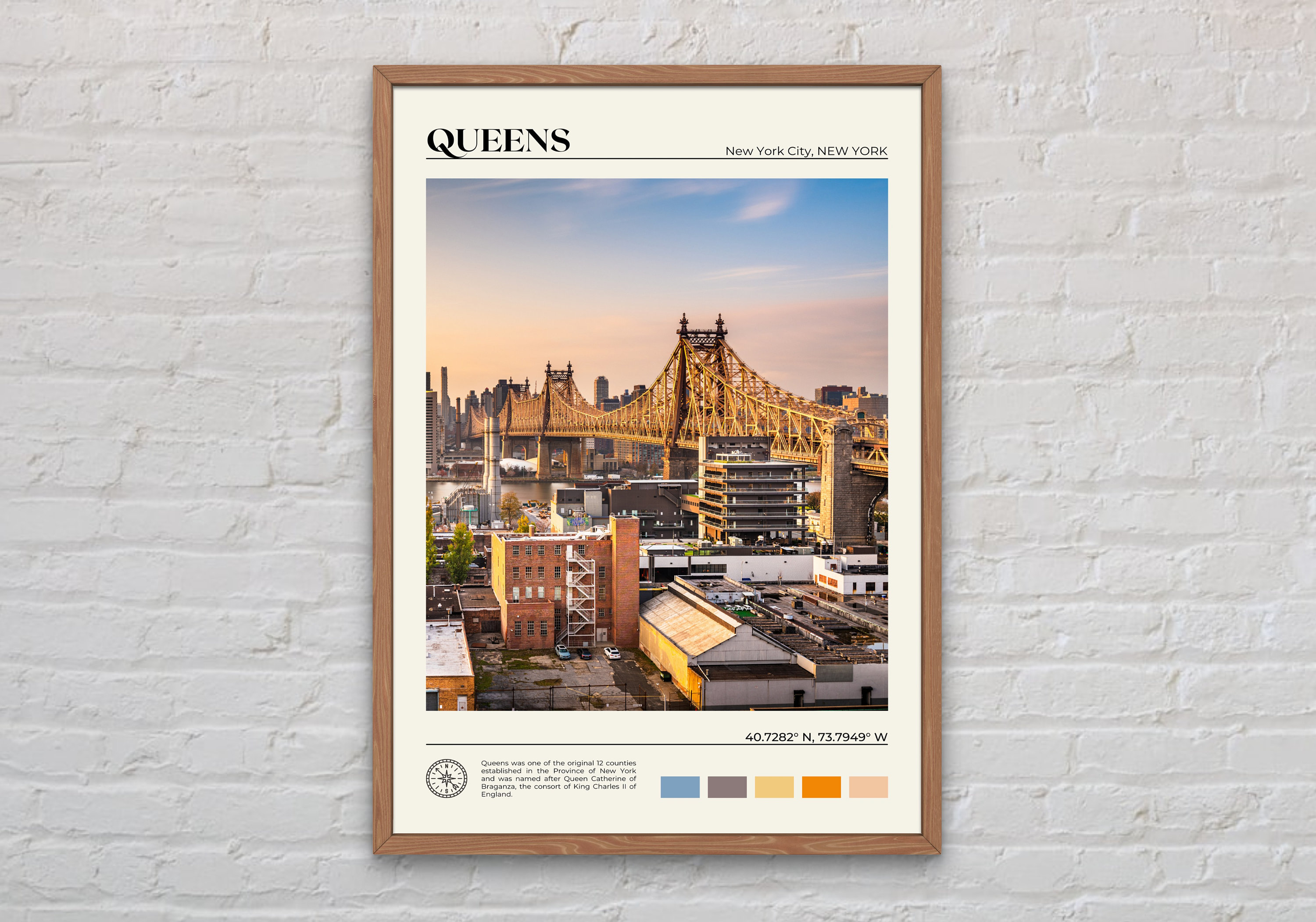 Window Long Island City, Queens NYC Street Photography Art Print and Wall  Poster 10 X 10, 20 X 20, 30 X 30 