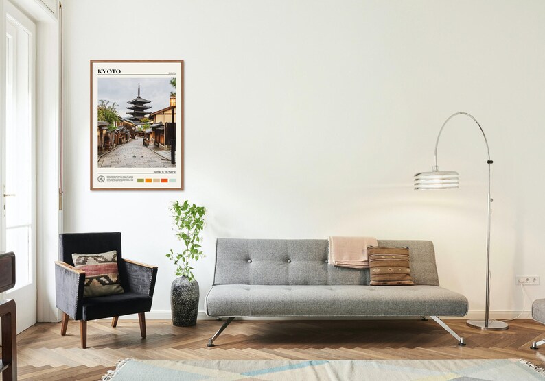 Real Photo, Kyoto Print, Kyoto Wall Art, Kyoto Poster, Kyoto Photo, Kyoto Poster Print, Kyoto Wall Decor, Japan Poster, Japan Print image 3