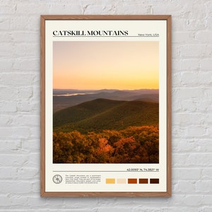 Real Photo, Catskill Mountains Print, Catskill Mountains Wall Art, Catskill Poster, Catskill Mountains Photo, New York Poster Print