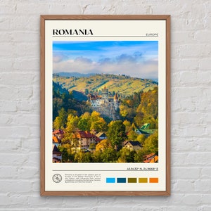 Echte foto, Roemenië print, Roemenië muurkunst, Roemenië poster, Roemenië foto, Roemenië poster print, Roemenië muur decor, Europa print