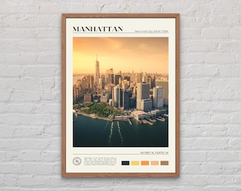 Real Photo, Manhattan Print, Manhattan Wall Art, Manhattan Poster, Manhattan Photo, Manhattan Poster Print, Manhattan Wall Decor, USA