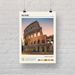 Real Photo, Rome Print, Rome Wall Art, Rome Poster, Rome Photo, Rome Poster Print, Rome Wall Decor, Roma Print, Italy Poster Print image 5