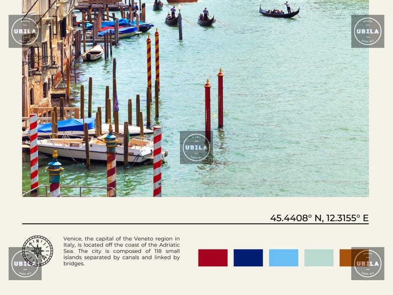 Riktigt foto, Venedig-tryck, Venedig väggkonst, Venedig affisch, Venedig foto, Venedig affischtryck, Venedig väggdekor, Italien affischtryck bild 6