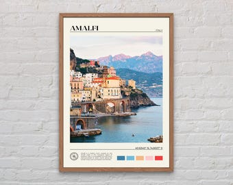 Real Photo, Amalfi Print, Amalfi Wall Art, Amalfi Poster, Amalfi Photo, Amalfi Poster Print, Amalfi Wall Decor, Italy Poster Print