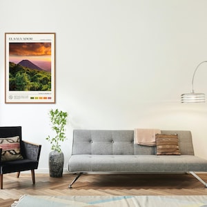 Riktigt foto, El Salvador Print, El Salvador Art, El Salvador Poster, El Salvador Photo, El Salvador Poster Print, El Salvador Decor bild 3