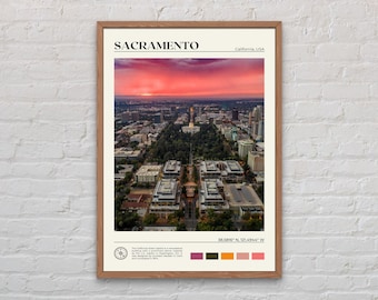 Echte foto, Sacramento Print, Sacramento Wall Art, Sacramento poster, Sacramento foto, Sacramento Poster Print, Sacramento Decor