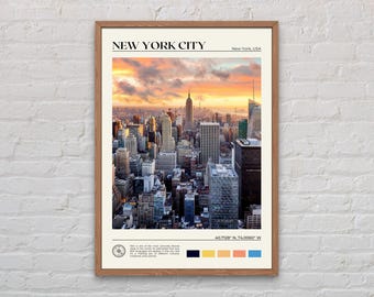 Real Photo, New York City Print, New York Wall Art, New York Poster, New York Photo, New York Poster Print, New York Decor, USA