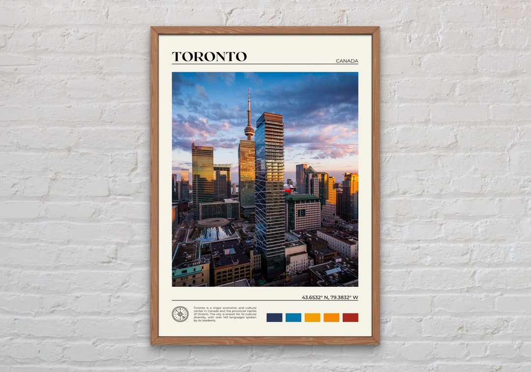 Real Photo, Toronto Print, Toronto Wall Art, Toronto Poster, Toronto