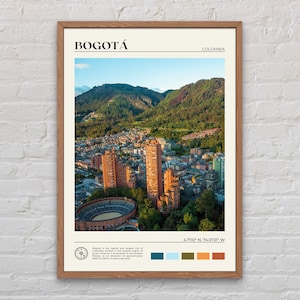 Echtes Foto, Bogota Print, Bogota Wandkunst, Bogota Poster, Bogota Foto, Bogota Poster Druck, Bogota Dekor, Kolumbien, Südamerika