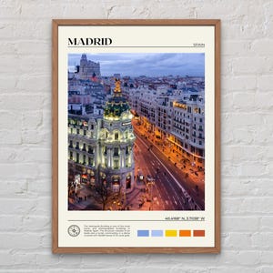 Real Photo, Madrid Print, Madrid Wall Art, Madrid Poster, Madrid Photo, Madrid Poster Print, Madrid Wall Decor, Spain Poster, Europe