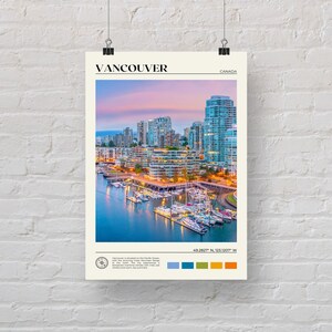 Real Photo, Vancouver Print, Vancouver Wall Art, Vancouver Poster, Vancouver Photo, Vancouver Poster Print, Vancouver Decor, Canada image 5