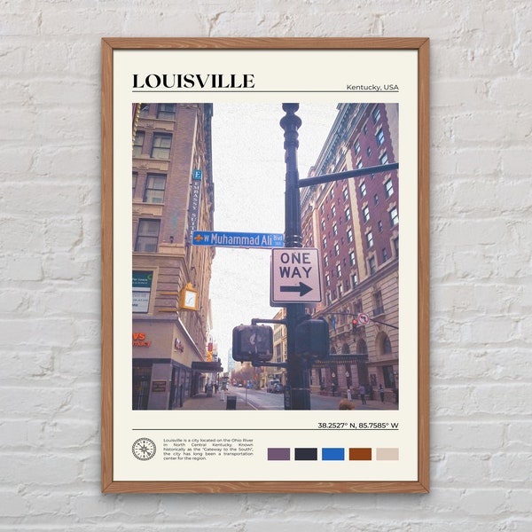 Louisville Poster Etsy