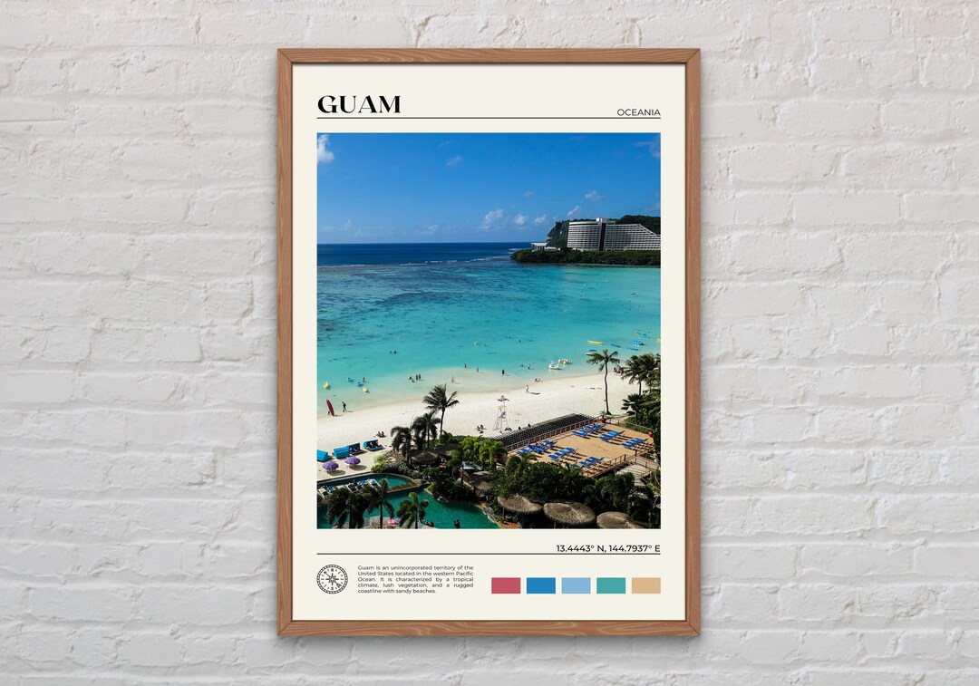 Real Photo, Guam Print, Guam Wall Art, Guam Poster, Guam Photo, Guam