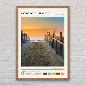 echtes Foto, Long Beach Island Druck, Long Beach Island Kunst, Long Beach Island Poster, Long Beach Island Foto, New Jersey Poster