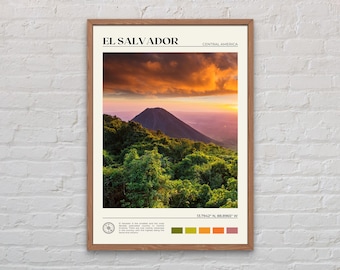 Echtes Foto, El Salvador Druck, El Salvador Kunst, El Salvador Poster, El Salvador Foto, El Salvador Posterdruck, El Salvador Dekor